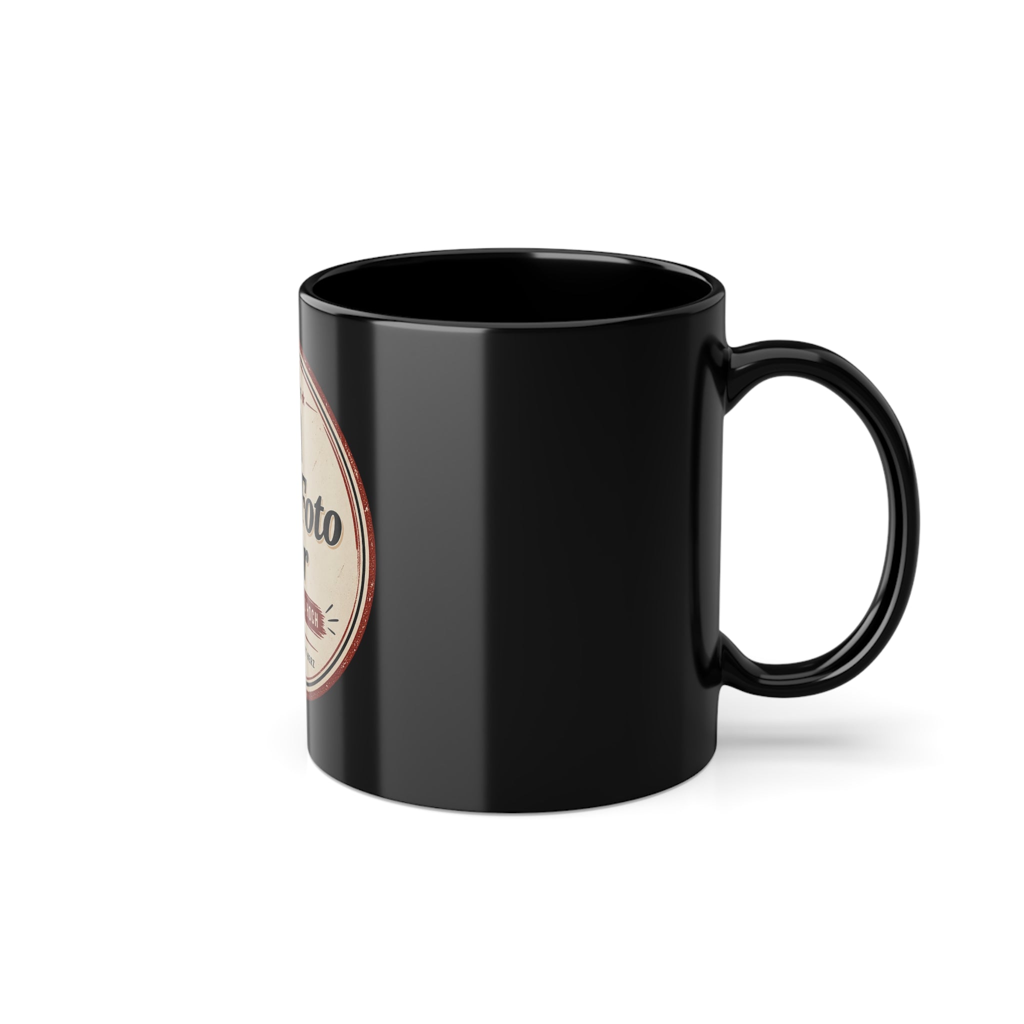 Black Mug personalized – Print your own design on an 11oz coffee mug