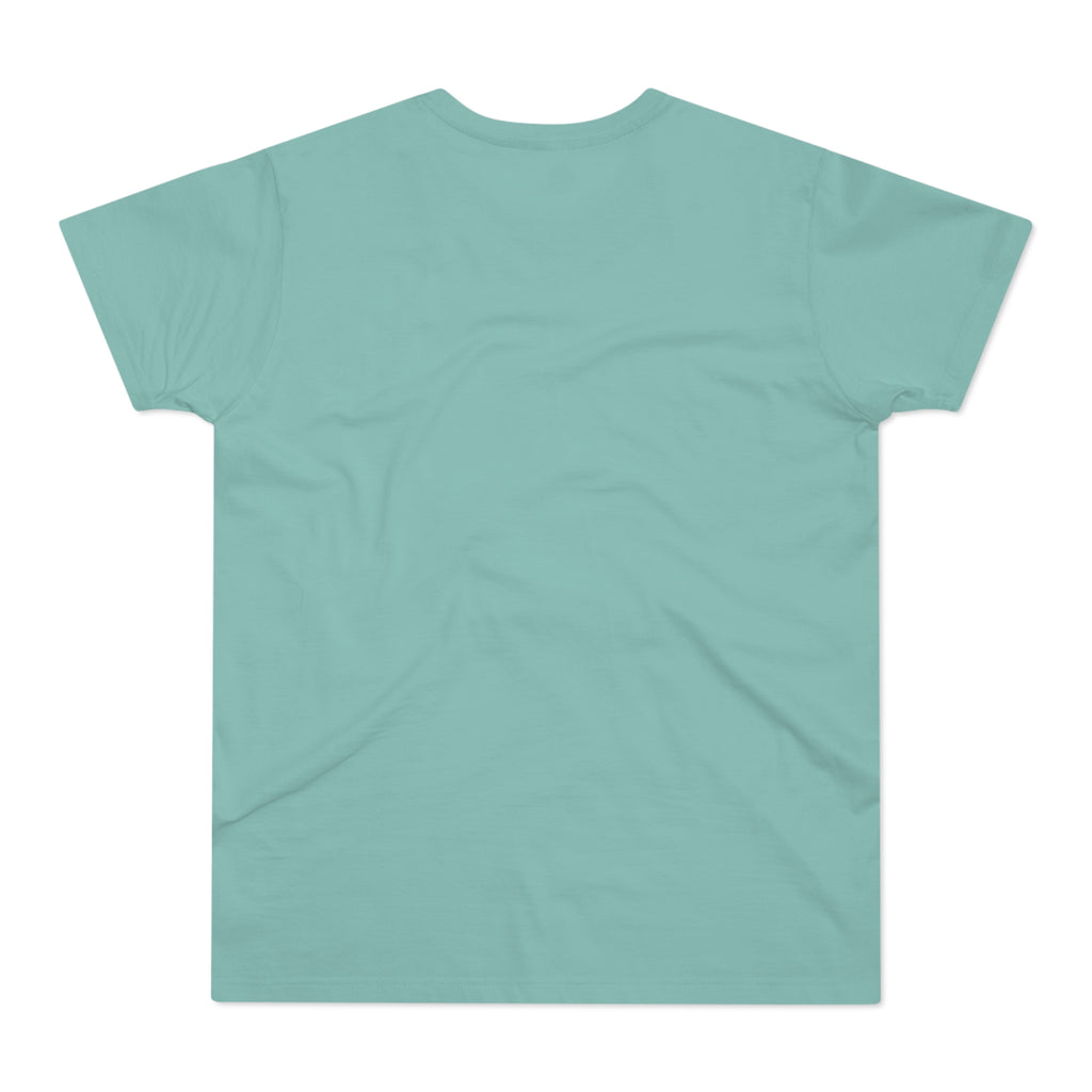 Men's Vintage Badge T‑Shirt — "Dein eigenes Design!" Retro Logo Tee