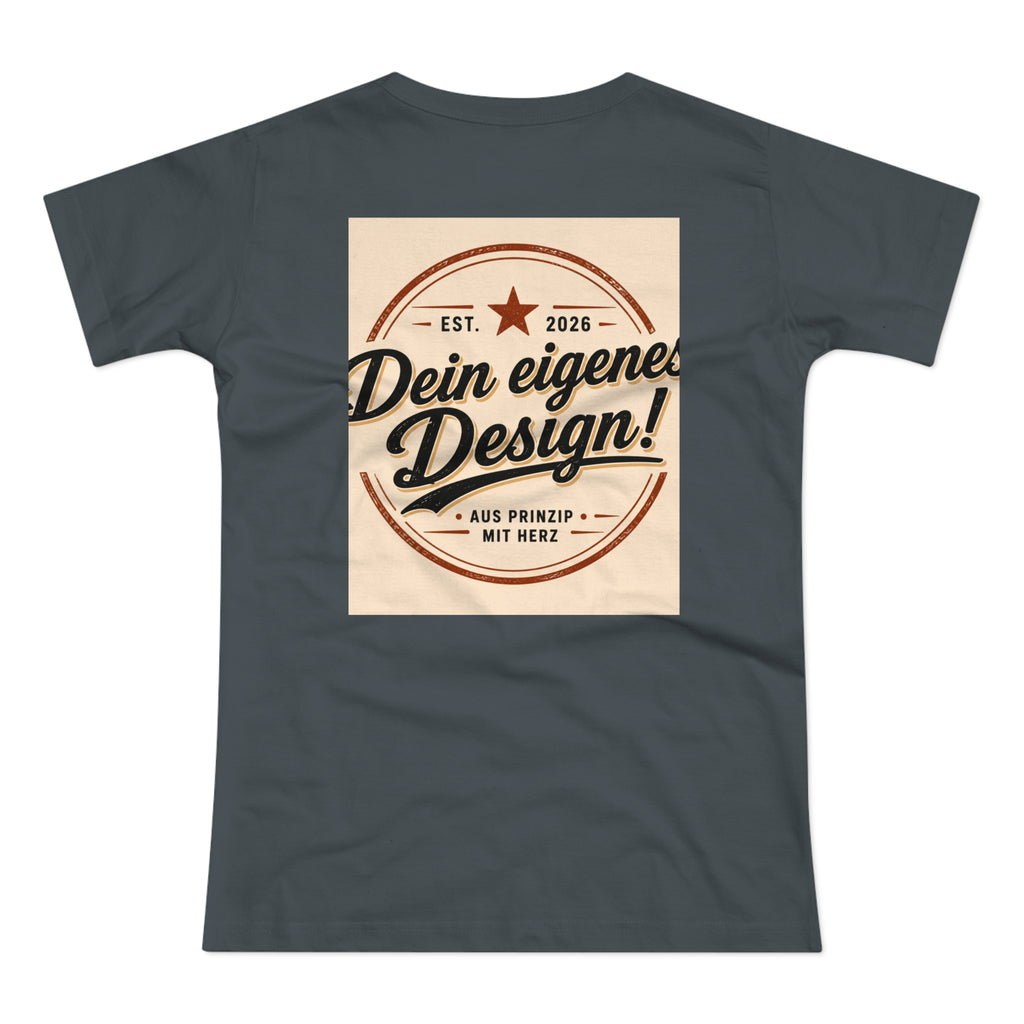 Women’s T-Shirt “Dein eigenes Design!” Vintage Badge Tee