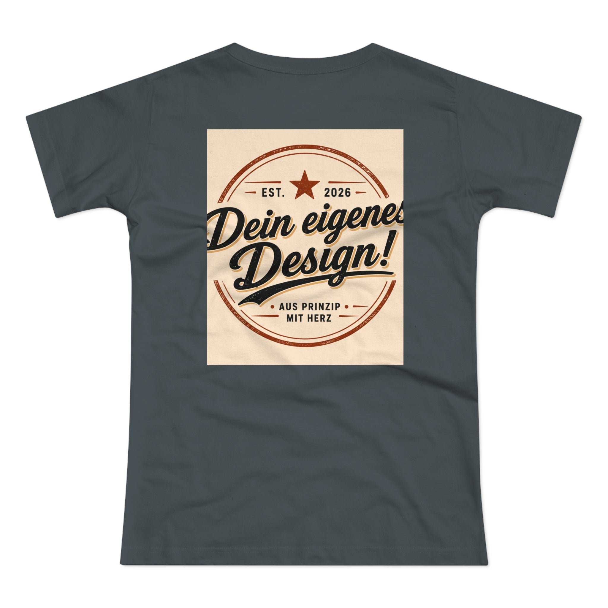 Women’s T-Shirt “Dein eigenes Design!” Vintage Badge Tee