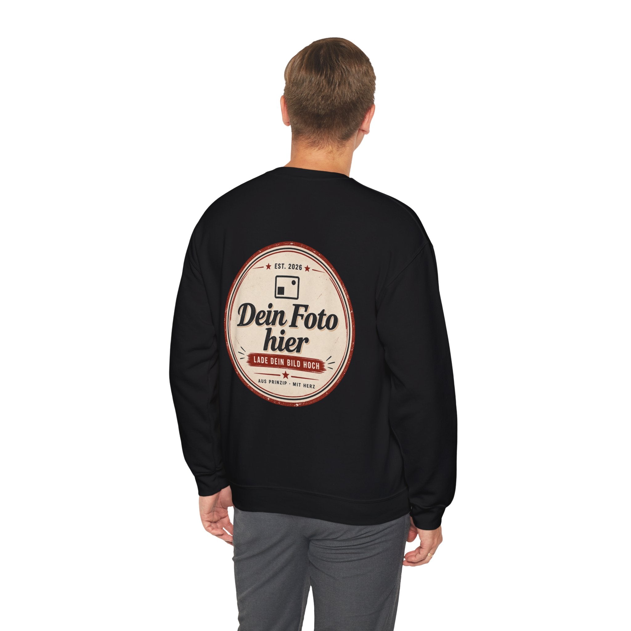 Crewneck Sweatshirt — Minimal Custom "Print it your way" Design
