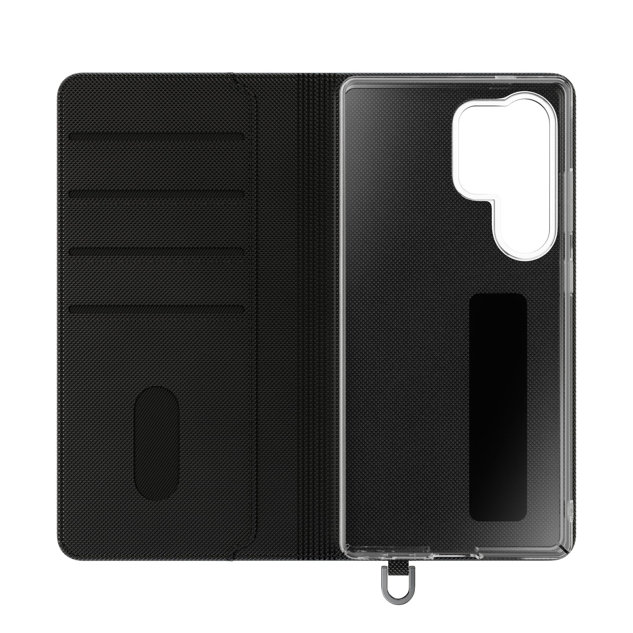 Flip Case Phone Wallet — "Dein eigenes Design!" Vintage Emblem