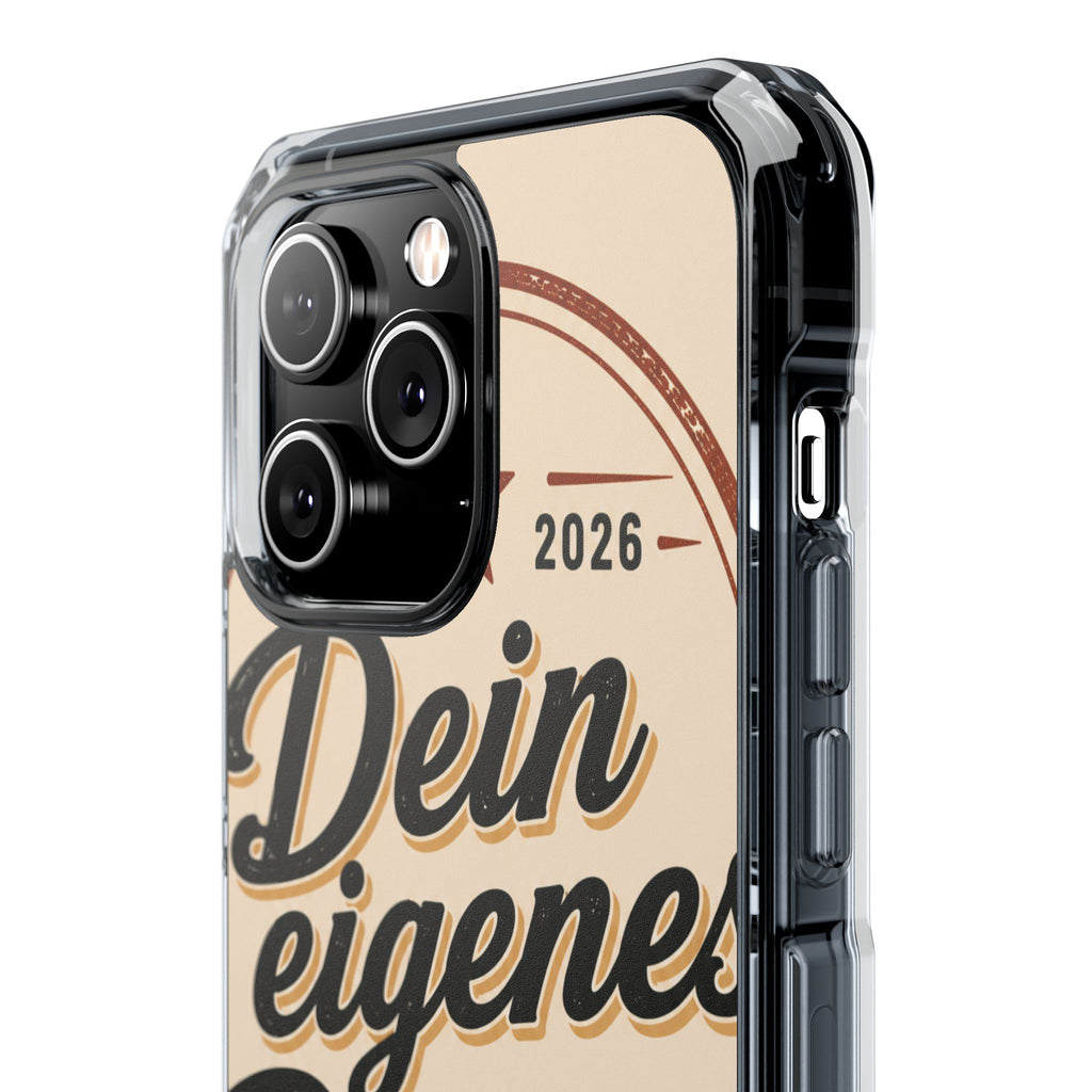 Clear Magnetic Phone Case — Custom Print “Dein eigenes Design”
