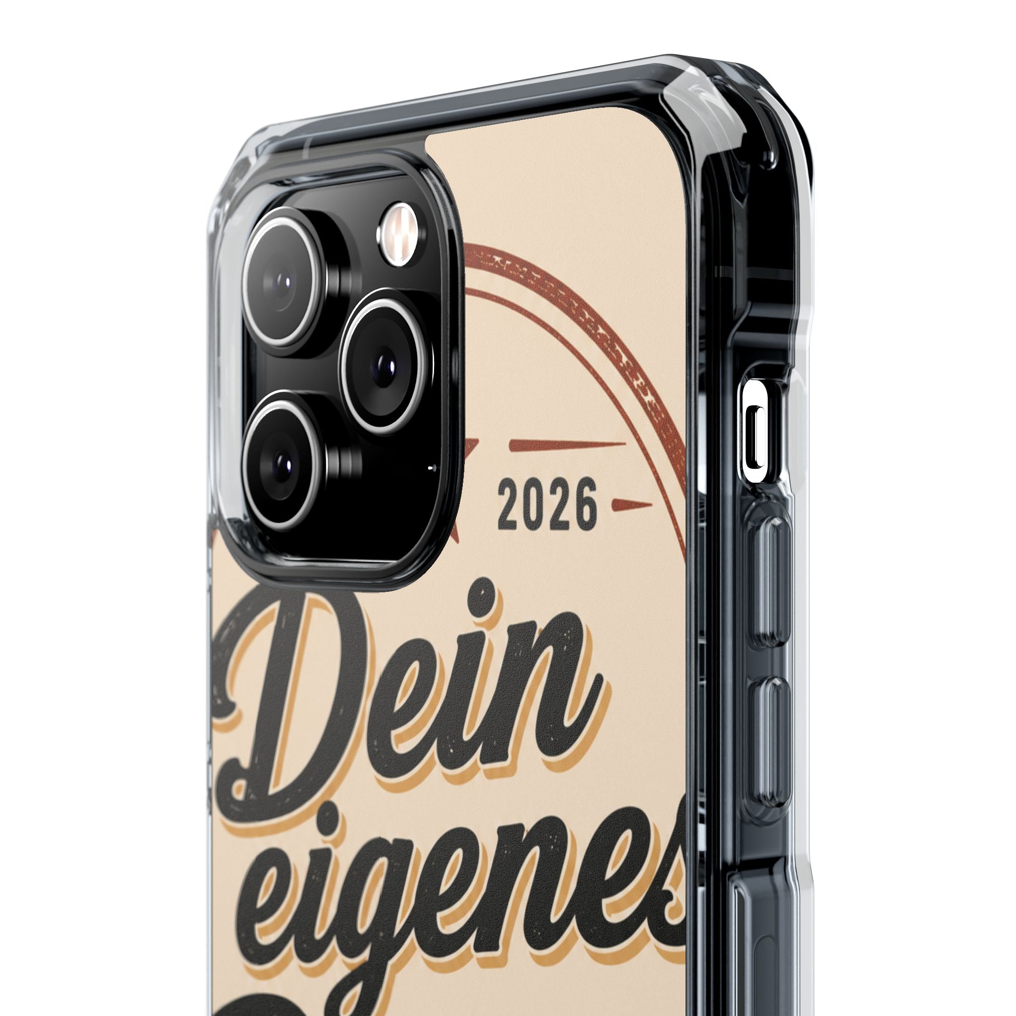 Clear Magnetic Phone Case — Custom Print “Dein eigenes Design”