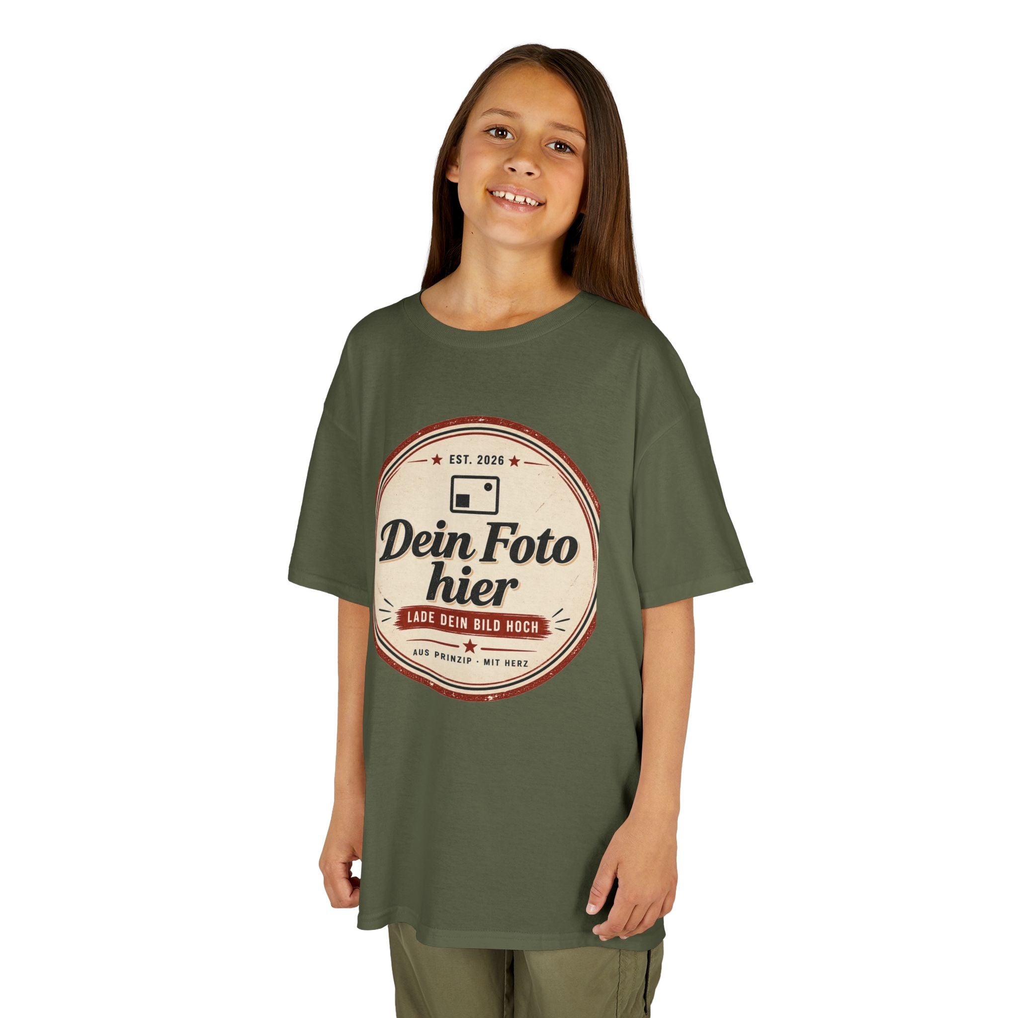 Kids T-Shirt personalized with photo - design and print your own kids' shirt