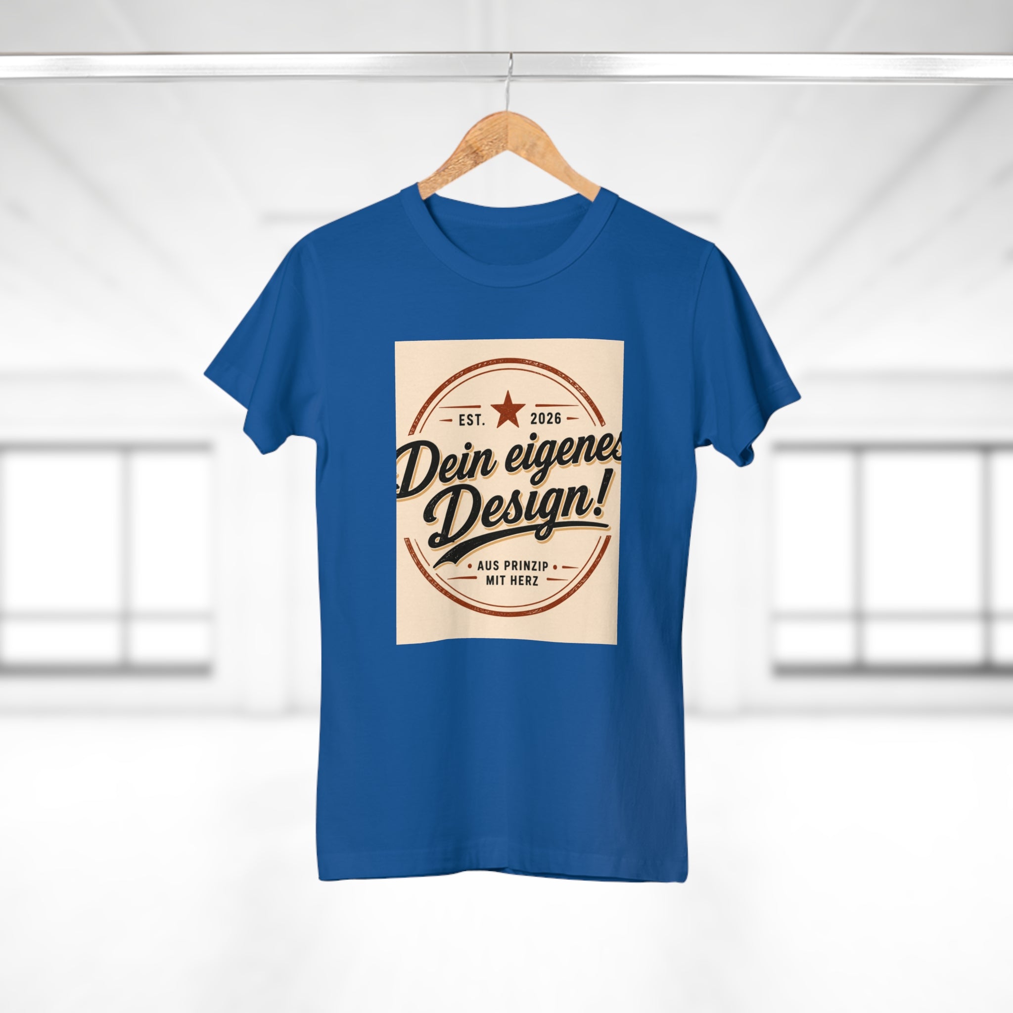 Women’s T-Shirt “Dein eigenes Design!” Vintage Badge Tee