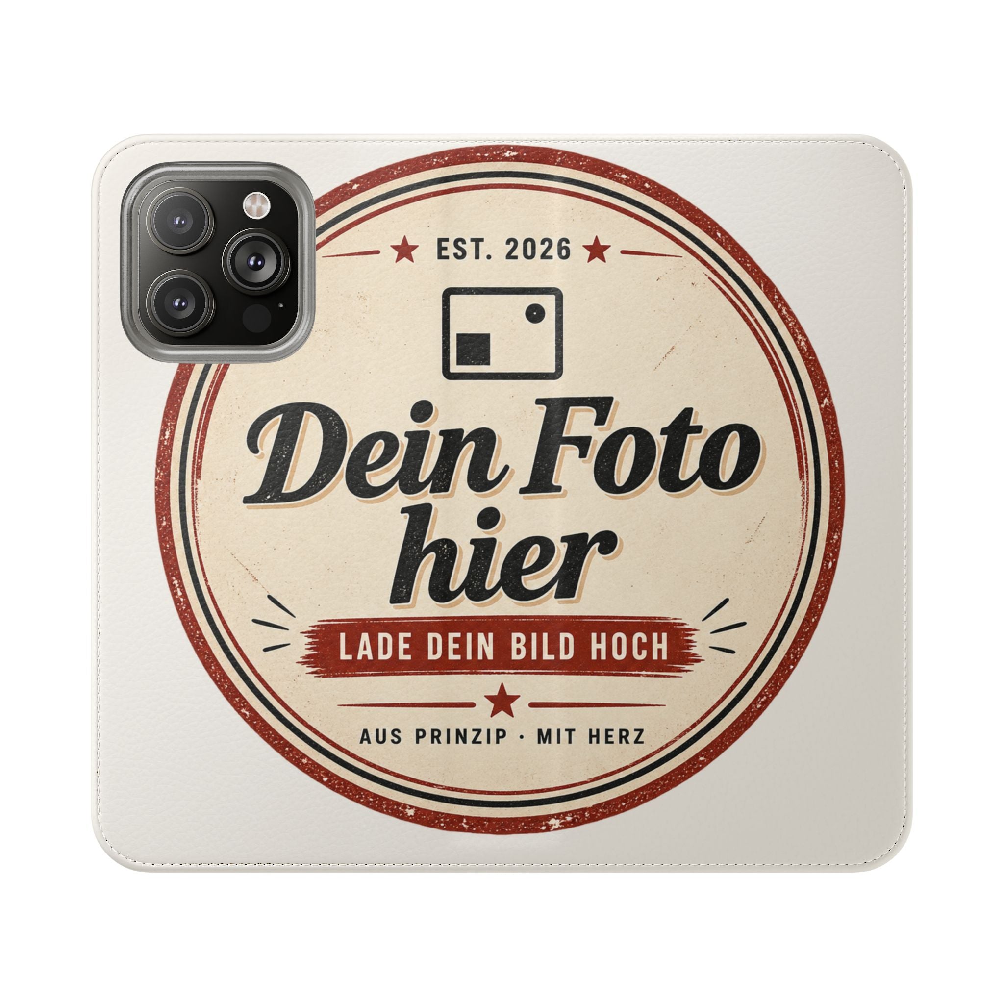 Custom Flip Phone Case with Wallet – iPhone & Samsung Own Design