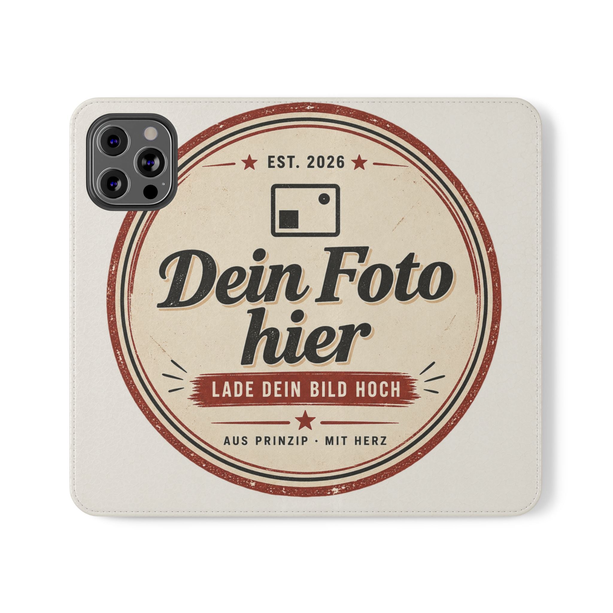 Custom Flip Phone Case with Wallet – iPhone & Samsung Own Design