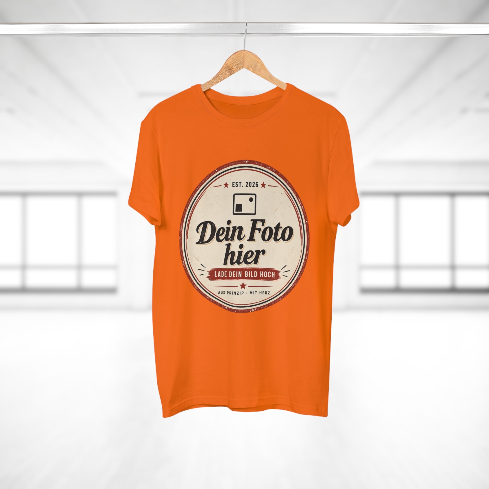 Personalized Men's T-Shirt – Design with your own photo