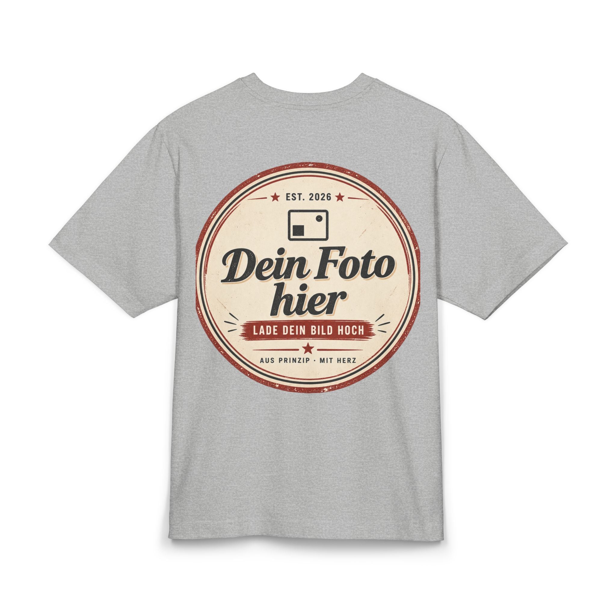 T-shirt personalized with logo - Have your own photo & design printed