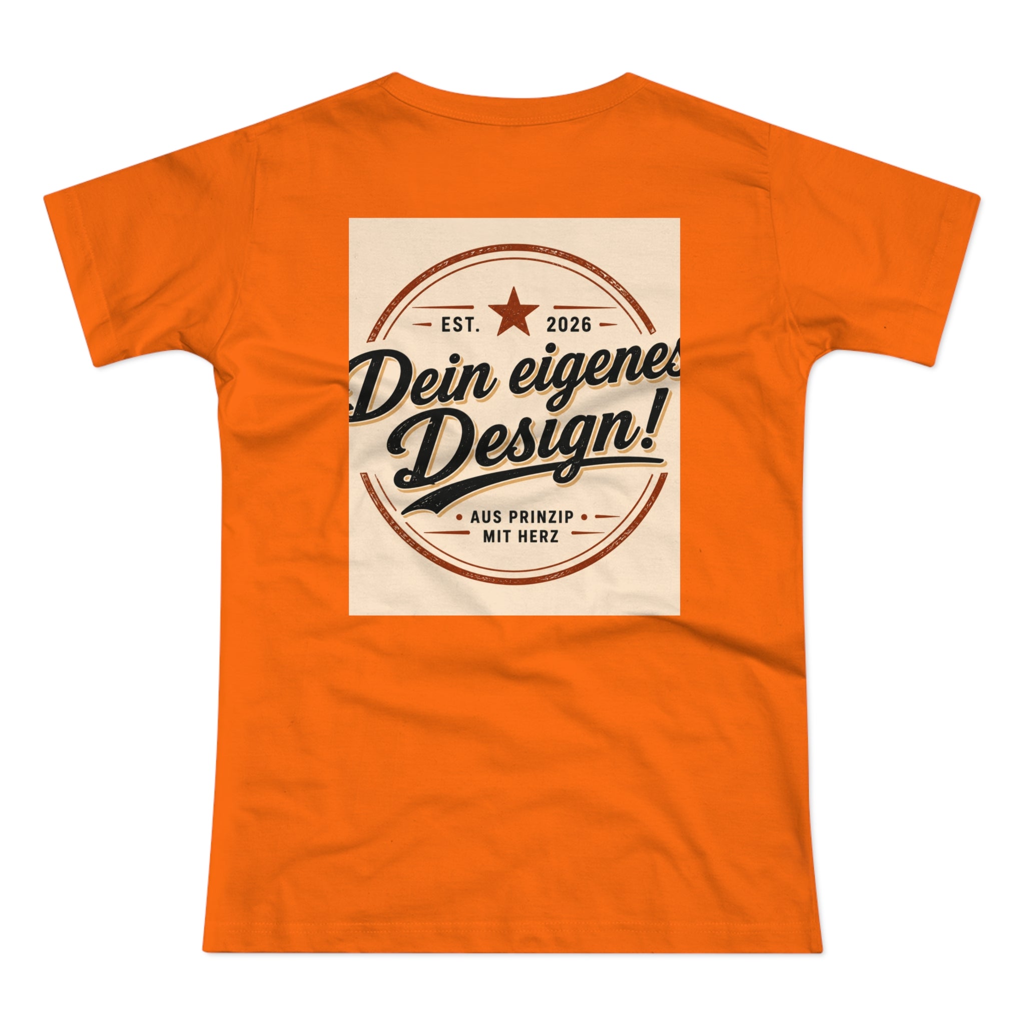 Women’s T-Shirt “Dein eigenes Design!” Vintage Badge Tee