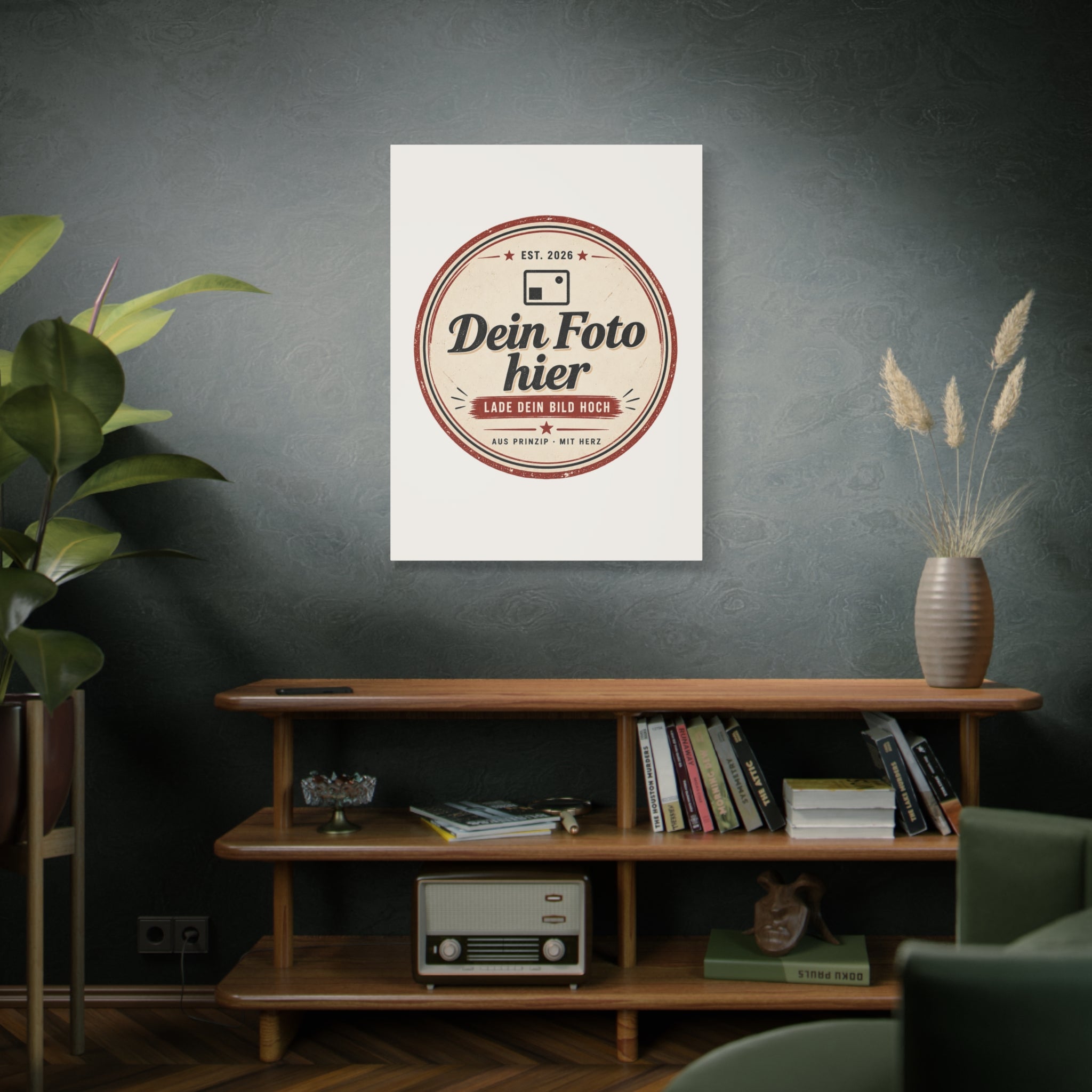 Personalized canvas with photo – Design your own wall art Canvas Print
